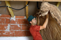 Western Bank tapered roof insulation